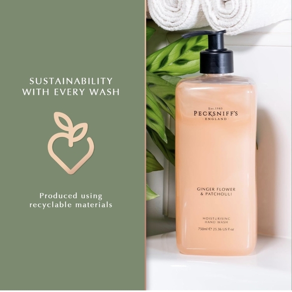 Pecksniff's Ginger Flower & Patchouli Hand Wash 25.3 Fl Oz - Picture 9 of 12